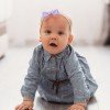 Silky Satin Flower Hair Bows Set Baby Silky Satin Flower Hair Bow Headband Set with Pearls Kids Nylon Bow Headband