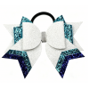 9''Big Glitter Cheer Hair Bows for Girls sport bows with hair tie 9''Big Glitter Cheer Hair Bows for Girls sport bows with hair tie