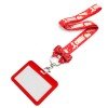 Student Pass Clips Neck Hanging Lanyards for Keys Id Card Holder Employee Card Badge Holder Sport Cheerleading Keyring