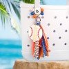 sport Baseball Bag Accessories BOGG Personalized Bag Tassel Custom Softball Long Streamer Decoration for Girls