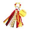 Girls Sport Softball Bag Accessories BOGG Bag Tassel Personalized Baseball Long Streamer Decoration for Girls
