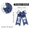 Sport Good Luck Pin Me Cheer Bow Keychain Pin Me Cheer Ribbon Bow Cheerleader Bag Charm Bag Decoration