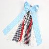 Pearl Fringe Boot Bow Girls Gingham Long Streamer Pearl Tassel Boot Charm with Pearl Ribbon Bow Hanging Ornament Pearl Fringe Boot Bow Girls Gingham Long Streamer Pearl Tassel Boot Charm with Pearl Ribbon Bow Hanging Ornament