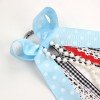 Pearl Fringe Boot Bow Girls Gingham Long Streamer Pearl Tassel Boot Charm with Pearl Ribbon Bow Hanging Ornament Pearl Fringe Boot Bow Girls Gingham Long Streamer Pearl Tassel Boot Charm with Pearl Ribbon Bow Hanging Ornament