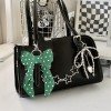 Summer Watermelon Strawberry Cute Fruit Hair Bows Clip for Bag Charm Glitter Leather Bow Keychain Girls Bag Decoration Summer Watermelon Strawberry Cute Fruit Hair Bows Clip for Bag Charm Glitter Leather Bow Keychain Girls Bag Decoration
