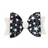 3.5'' Women Baby Girl Super Star Glitter Hair Bow