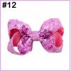 3" Sequin Hair Bow Handmade Solid Bling Bling Hair Clip Girls Headwear Hair Accessories 3" Sequin Hair Bow Handmade Solid Bling Bling Hair Clip Girls Headwear Hair Accessories