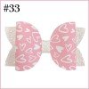4'' Glitter hair bows fruit flower holiday glitter leather hair clips 4'' Glitter hair bows fruit flower holiday glitter leather hair clips