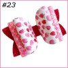 4'' Glitter hair bows with printed leather flower unicorn hair clips 4'' Glitter hair bows with printed leather flower unicorn hair clips