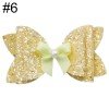 3.5inch SPARKLE GLITTER HAIR BOW GIRLS HAIR CLIP 3.5inch SPARKLE GLITTER HAIR BOW GIRLS HAIR CLIP