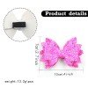 4''Stanley Straw Bow Topper Tumbler Glitter Bow for Stanley Cup Decor Decoration Accessories Glitter Bows for Girls