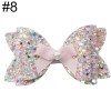 SPARKLE GLITTER HAIR BOW GIRLS HAIR CLIP BOWS BABY HEADBAND 3.5 GLITTER BOW SPARKLE GLITTER HAIR BOW GIRLS HAIR CLIP BOWS BABY HEADBAND 3.5 GLITTER BOW