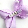 Spring Strip Cotton Fabric Hair Bows Clips Solid Color Ruffled Tassel Hair Clip Kids Hair Bow Accessories