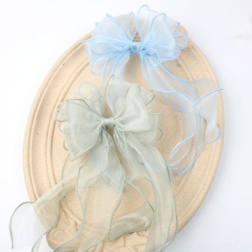 Mesh hair bows