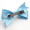 2pcs/set Silky Satin Ribbon Hair Bows Satin Ribbon Knotbow Hair Bow Clip Girls Polyester Ribbon Bows Kids Hair Accessories