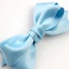 2pcs/set Silky Satin Ribbon Hair Bows Satin Ribbon Knotbow Hair Bow Clip Girls Polyester Ribbon Bows Kids Hair Accessories