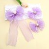 Girls Organza Hair Bow Set Mesh Long Sailor Hair Bow with Pearls for Girls Kids Heart Rhinestone Hair Bow Accessories Girls Organza Hair Bow Set Mesh Long Sailor Hair Bow with Pearls for Girls Kids Heart Rhinestone Hair Bow Accessories
