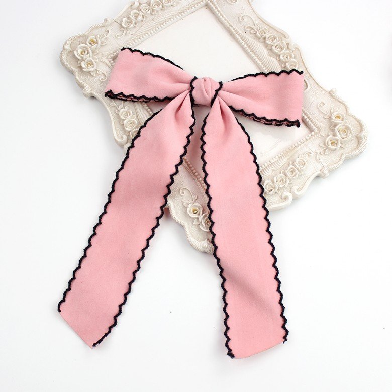 Moonstitch Suede Long Sailor Hair Bows For Girls Coquette Faux Suede Bow Barrette for Long Hair Kids Hair Accessories Moonstitch Suede Long Sailor Hair Bows For Girls Coquette Faux Suede Bow Barrette for Long Hair Kids Hair Accessories