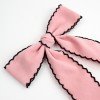 Moonstitch Suede Long Sailor Hair Bows For Girls Coquette Faux Suede Bow Barrette for Long Hair Kids Hair Accessories Moonstitch Suede Long Sailor Hair Bows For Girls Coquette Faux Suede Bow Barrette for Long Hair Kids Hair Accessories