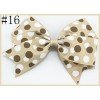 Print Grosgrain Ribbon cheer Hair Bow for Girls Print Grosgrain Ribbon cheer Hair Bow for Girls