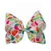 8inch fruit  boutique hair bow with alligator clip jojo big watermelon large girl hair accessories strawberry summer big bows