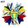4.5'' Back to school spike hair bow Book Apple Libary Bookworm hair bow for teacher hair accessories46-88 4.5'' Back to school spike hair bow Book Apple Libary Bookworm hair bow for teacher hair accessories46-88