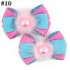 pom pom ribbon hair bows for spring pigtail hair clips pom pom ribbon hair bows for spring pigtail hair clips