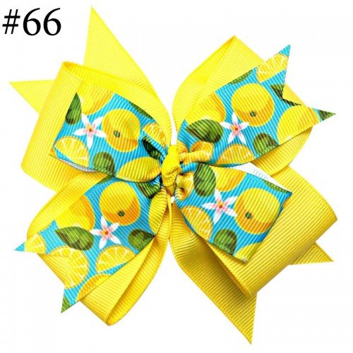 4inch Cute Fruit Hair Bows hair clips for girl accessories66-95 4inch Cute Fruit Hair Bows hair clips for girl accessories66-95
