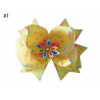 4.5 Girls Lotus Hair Bow Clip Rainbow Flower Colorful Ribbon Hair Clip Baby Hair Accessories 4.5 Girls Lotus Hair Bow Clip Rainbow Flower Colorful Ribbon Hair Clip Baby Hair Accessories