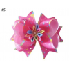 4.5 Girls Lotus Hair Bow Clip Rainbow Flower Colorful Ribbon Hair Clip Baby Hair Accessories 4.5 Girls Lotus Hair Bow Clip Rainbow Flower Colorful Ribbon Hair Clip Baby Hair Accessories