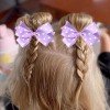 3inch pigtail polka dot hair clips for girl toddle hair clips