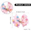 Summer Ice Cream Pinwheel Hair Bows Cute Watermelon Pineapple Fruit Hair Clip Kids Hair Bow Accessories