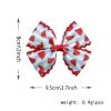 Girls Spring Summer Watermelon Strawberry Apple Moonstitch Grosgrain Ribbon Hair Bow Kids Hair Accessories