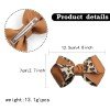 Gingham Hair Bow Clip for Girls Leopard Grosgrain Ribbon Hair Bows School Gingham Hairpins Kids Hair Bow Accessories Gingham Hair Bow Clip for Girls Leopard Grosgrain Ribbon Hair Bows School Gingham Hairpins Kids Hair Bow Accessories