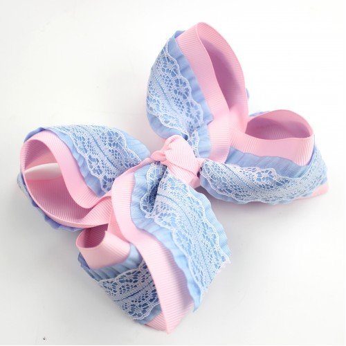 Ruffled Ribbon Lace Hair Bow Clips for Girls Toddler Christmas Halloween Bowknot Barrette Kids Hair Bow Accessories Ruffled Ribbon Lace Hair Bow Clips for Girls Toddler Christmas Halloween Bowknot Barrette Kids Hair Bow Accessories