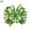 5 Inch Colorful Glitter Big Sequin Layered Ribbon Hair Bows Clip for Baby Girl Accessories1-50
