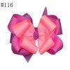 5 Inch Colorful Glitter Big Sequin Layered Ribbon Hair Bows Clip for Baby Girl Accessories101-150 5 Inch Colorful Glitter Big Sequin Layered Ribbon Hair Bows Clip for Baby Girl Accessories101-150