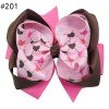 5 Inch Colorful Glitter Big Sequin Layered Ribbon Hair Bows Clip for Baby Girl Accessories