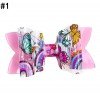 3.5'' Plastic Print Fruit Jelly Hair Bows For Kids Girls Beach Waterproof Clear Pigtails Hair Clips 3.5'' Plastic Print Fruit Jelly Hair Bows For Kids Girls Beach Waterproof Clear Pigtails Hair Clips