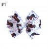 3.25”Rainbow Unicorn Hair Bow Head Clips 1-50 3.25”Rainbow Unicorn Hair Bow Head Clips 1-50