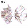 3.25”Rainbow Unicorn Hair Bow Head Clips 51-88 3.25”Rainbow Unicorn Hair Bow Head Clips 51-88