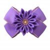 BLESSING Girl 4.5" Golden Angel Hair Bow Elastic kanzashi Flower Hair clips Hairbow72-92