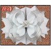 rhinestones  hair bows,girl hair accessories.