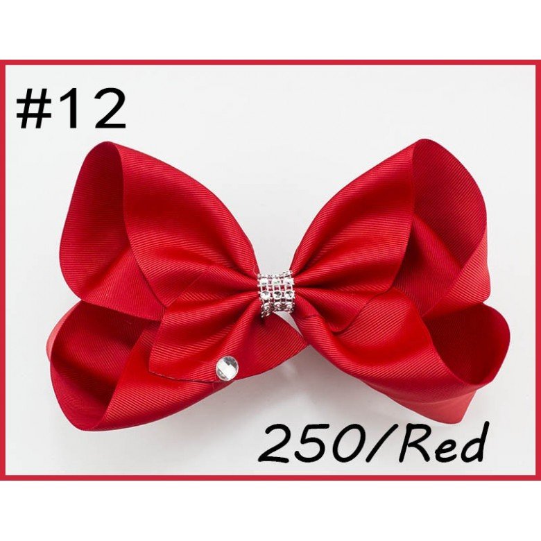 8”rhonestone hair bows big Signature Hair Bow Dance Cheerleader Pageant Bows 8”rhonestone hair bows big Signature Hair Bow Dance Cheerleader Pageant Bows