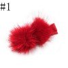 faux fur ball hair clips pompom hair clips baby hair clips toddler hair clip winter hair clips Christmas hair clips faux fur ball hair clips pompom hair clips baby hair clips toddler hair clip winter hair clips Christmas hair clips