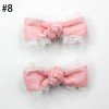 1 pair Velvet hair bows for girl toddle lace velvet bow clip