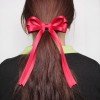 Chic Korean Elegant Ribbon Bow Streamer Hair Clips for Girls and Women Chic Korean Elegant Ribbon Bow Streamer Hair Clips for Girls and Women