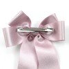 Women Gorgeous Polyester Cotton Hair Bows Clips Solid Color Long Streamer Cheer Hair Clip Girls Satin Long Tail Sailor Bows