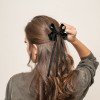 Hot Sale Custom Satin Hair Clips for Girls Women Solid Color Long Tail Sailor Hair Bow Gorgeous Hair Accessories