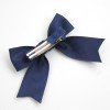 Hot Sale Girls Satin Hair Bow Clip Satin Ribbon Bows with tails for Toddler Ponytail Short Tail Bows Hair Accessories